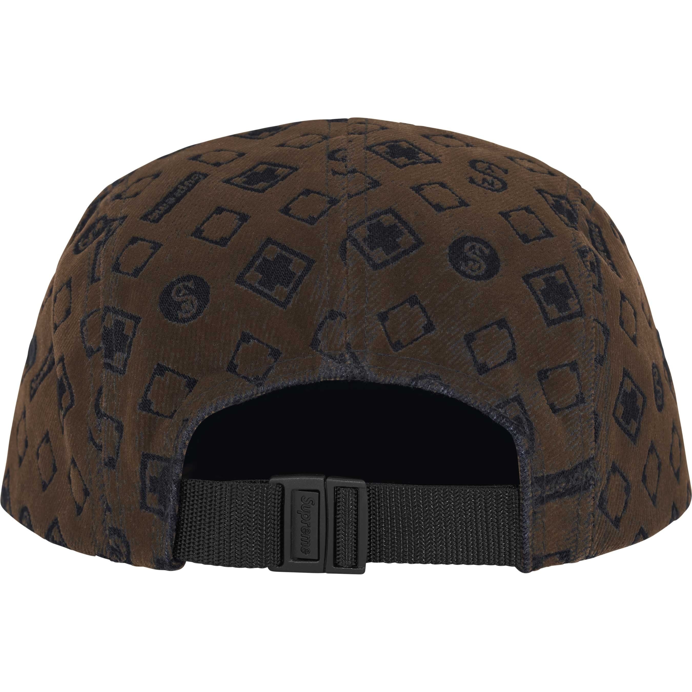 Flocked Denim Camp Cap view 7